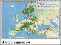 Verbreitung Aricia eumedon